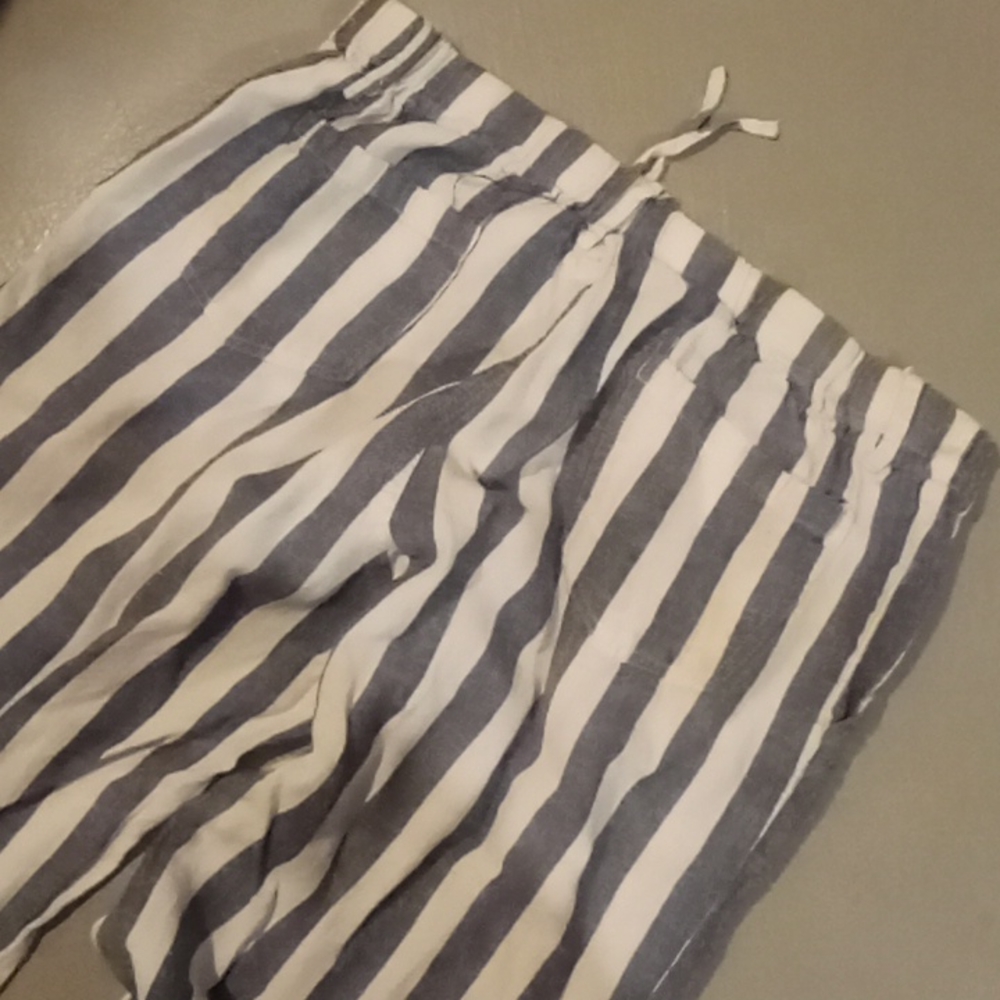 Striped Linen Pants/medium - Picture 4 of 4